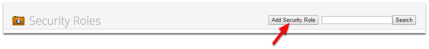 Click Add Security Role