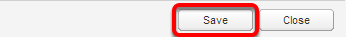 Once complete, click Save