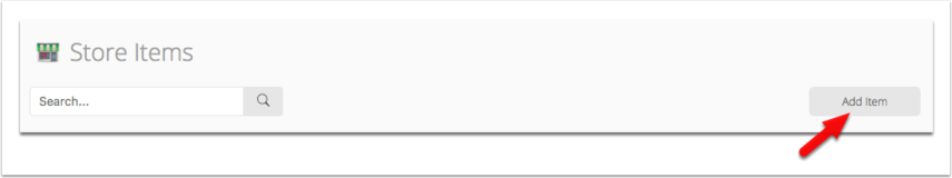Add Item button in Store Connect
