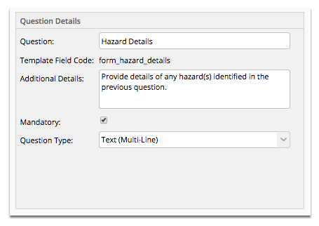 Question Details