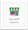ServiceM8 Add-ons settings page