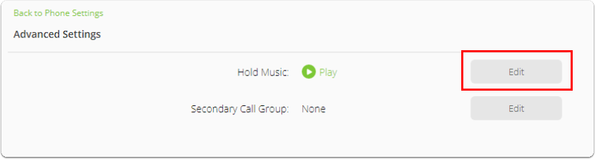 edit hold music