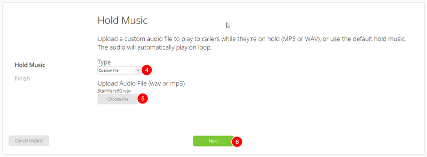 hold music wizard