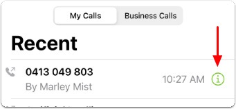 opening call info