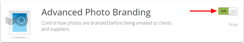 advanced photo branding