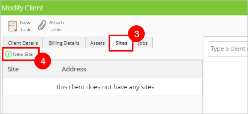 add new site