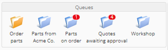 queue folders