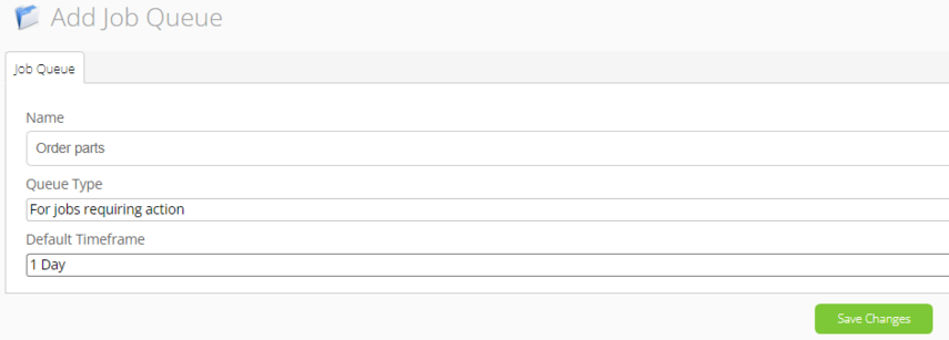 assignable queue set up