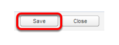 Click Save.
