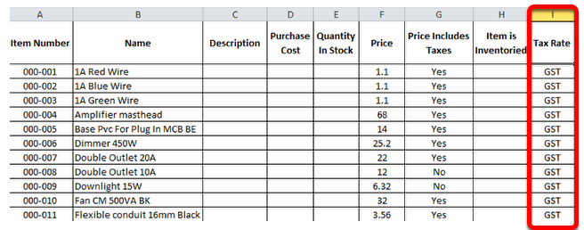 Tax Rate