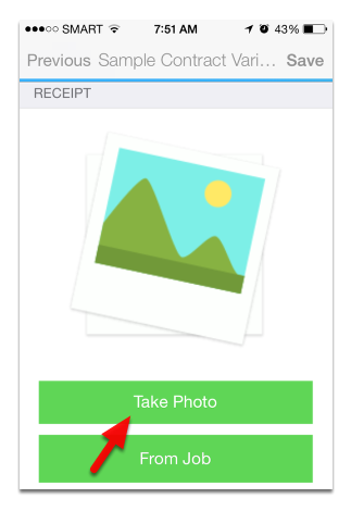 Now, access the Form from the app