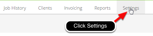 Click Settings