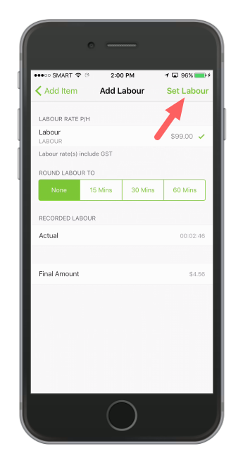 Tap Set Labour