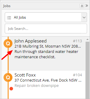 job in jobs list
