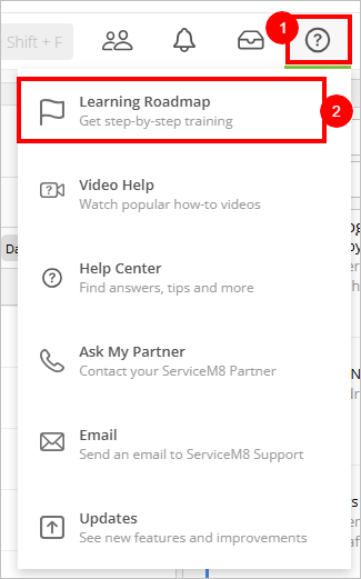 accessing the learning roadmap